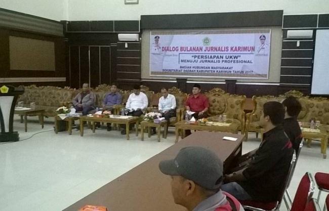 Tahun Ini Pemkab Karimun Fasilitasi Wartawan Ikut Uji Kompetensi